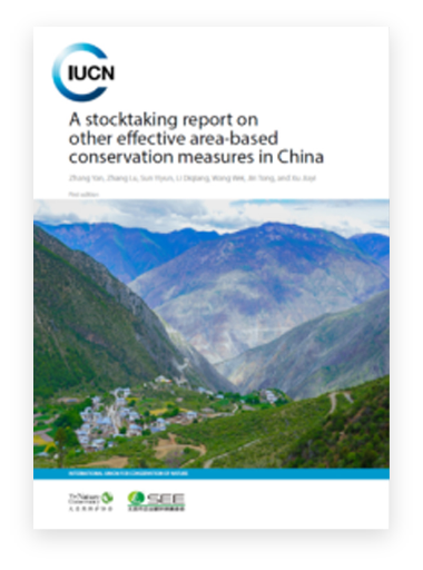 A stocktaking report on other effective area-based conservation measures in China : first edition